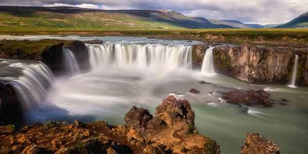 Godafoss Waterfall, Akureyri